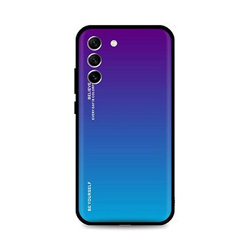 TopQ Kryt LUXURY Samsung S22 5G pevný duhový purpurový 93452 (93452)