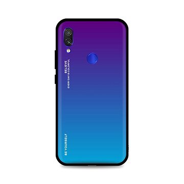 TopQ Kryt LUXURY Xiaomi Redmi Note 7 pevný duhový purpurový 93543 (93543)