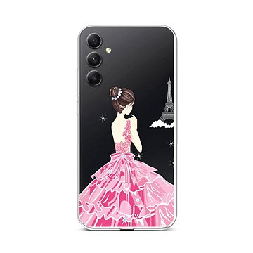 TopQ Kryt Samsung A34 Pink Princess 93155 (93155)