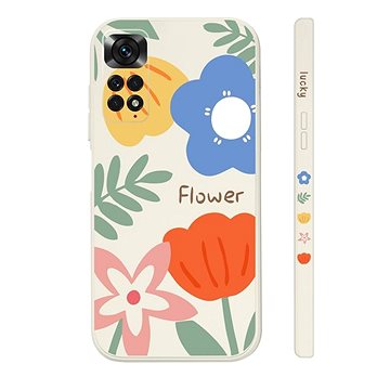 TopQ Kryt Xiaomi Redmi Note 11 Malované květy 94544 (94544)