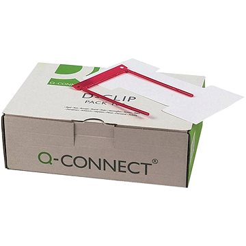 Q-CONNECT červená - balení 100 ks (KF02281)
