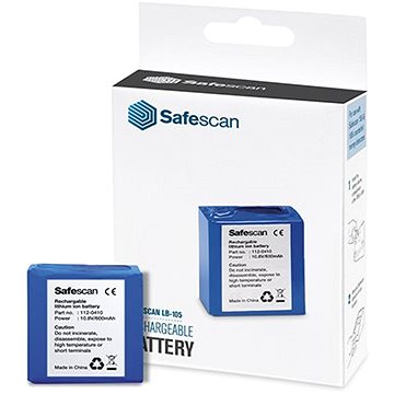 SAFESCAN dobíjecí baterie LB-105 pro detektor Safescan 155 (112-0410)