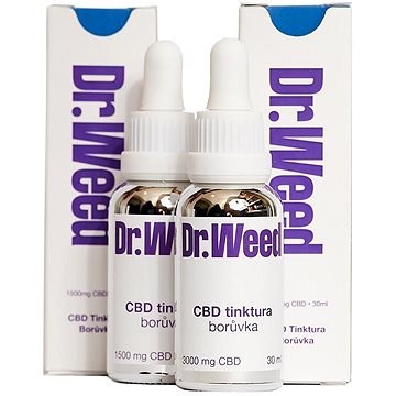 10% CBD tinktura 30 ml – borůvka
