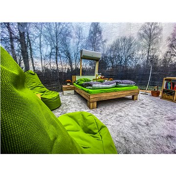 Ubytování v kompletně průhledném hotelu na jednu noc pro dvě osoby