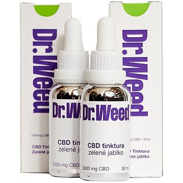 10% CBD tinktura 30 ml – jablko