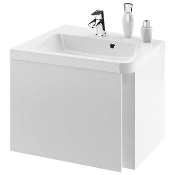 RAVAK Koupelnová skříňka pod umyvadlo SD 550 10° L bílá (X000000739)