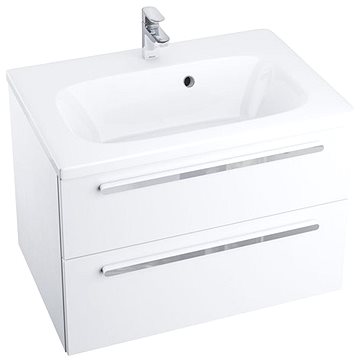 RAVAK Koupelnová skříňka pod umyvadlo SD 600 Chrome II bílá/bílá (X000000918)