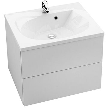 RAVAK Koupelnová skříňka pod umyvadlo SD 600 Rosa II bílá/bílá (X000000924)