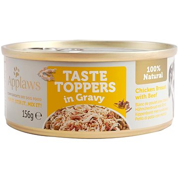 Applaws konzerva Dog Taste Toppers Omáčka Kuře s hovězím 156 g (RD-APTT3412)