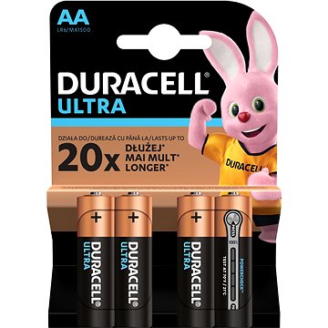 Duracell Ultra AA 4 ks (10PP100090)