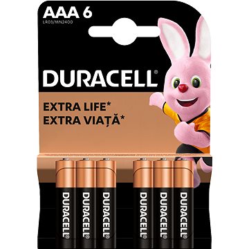 Duracell Basic alkalická baterie 6 ks (AAA) (42327)