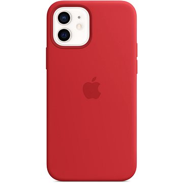 Apple iPhone 12 a 12 Pro Silikonový kryt s MagSafe (PRODUCT)RED (MHL63ZM/A)