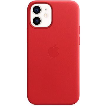 Apple iPhone 12 Mini Kožený kryt s MagSafe (PRODUCT)RED (MHK73ZM/A)