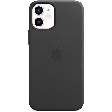 Apple iPhone 12 Mini Kožený kryt s MagSafe černý (MHKA3ZM/A)