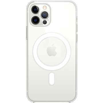 Apple iPhone 12 a 12 Pro Silikonový kryt s MagSafe průhledný (MHLM3ZM/A)