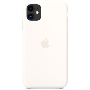 Apple iPhone 11 Silikonový kryt bílý (MWVX2ZM/A)