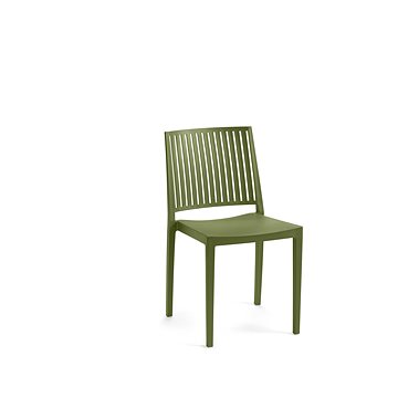 ROJAPLAST Židle zahradní BARS, olivová (5604916050477)