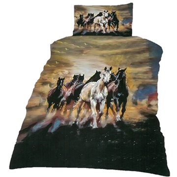 Rosh 3D povlečení A herd of horses (557PA5)