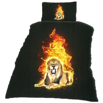 Rosh 3D povlečení The lion and the fire (557PA7)