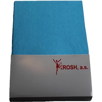 Rosh Jersey prostěradlo EXCLUSIVE 90 × 200cm - Tyrkysové (PA-003A51)
