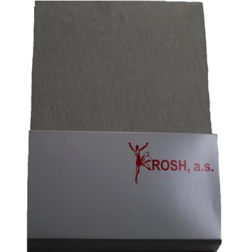 Rosh Jersey prostěradlo EXCLUSIVE 180 × 200cm - Světle šedá (PA-004A54)