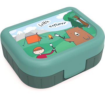 Rotho Svačinový box 1l KIDS - zelený (1016411025)