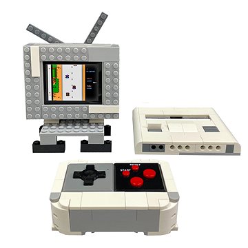 Millennium Bricks Console Arcade - retro konzole skládací (4032153004082)