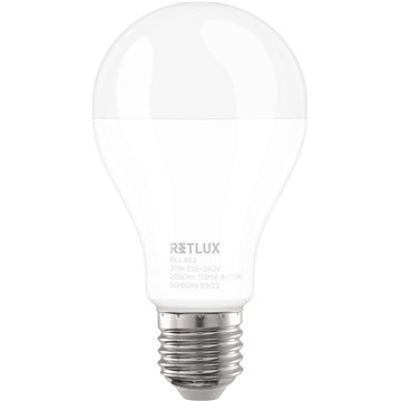 RETLUX RLL 463 A67 E27 bulb 20W CW (RETLUX RLL 463 A67 E27 bulb 20W CW)