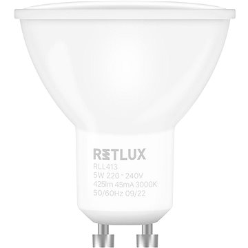RETLUX RLL 413 GU10 bulb 5W WW (RETLUX RLL 413 GU10 bulb 5W WW)