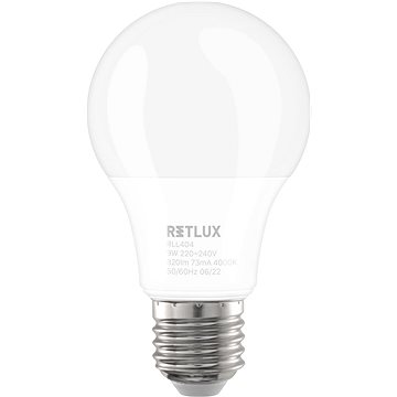 RETLUX RLL 404 A60 E27 bulb 9W CW (RLL 404)