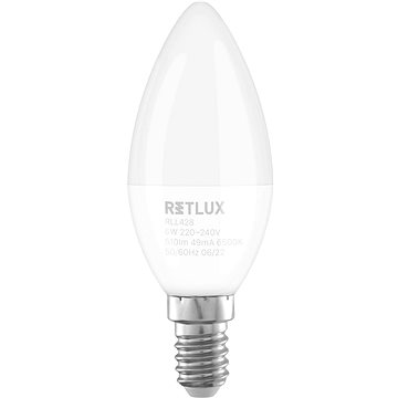 RETLUX RLL 428 C37 E14 candle 6W DL (RLL 428)