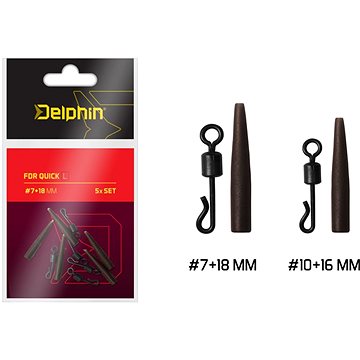 Delphin FDR Quick L Set 7+18mm 5ks (8586018468909)