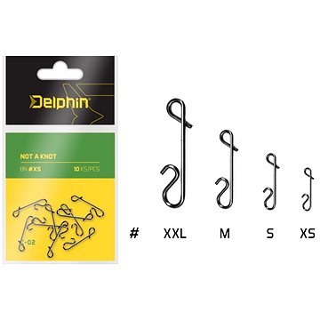 Delphin Bezuzlová spojka Not a Knot C-02 Velikost XS 10ks (8586018452403)