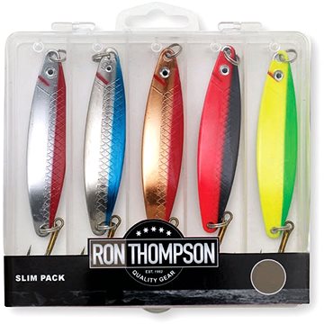 Ron Thompson Slim Pack 1 8cm 18g 5ks + Lure Box (5706301614377)