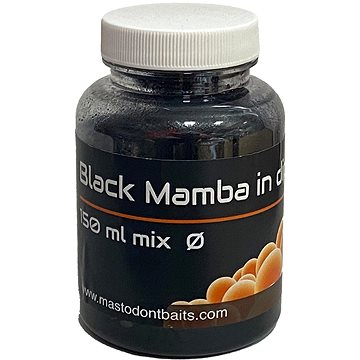 Mastodont Baits Boilie Black Mamba in dip 20/24mm 150ml (8594187922719)