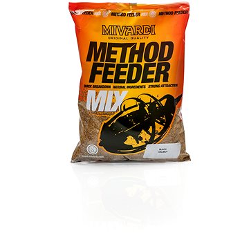 Mivardi Method feeder mix Black halibut 1kg (2000020827432)
