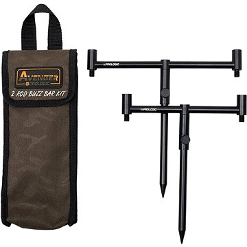 Prologic Avenger Buzz Bar Kit & Carrycase 2 Rod (5706301650221)
