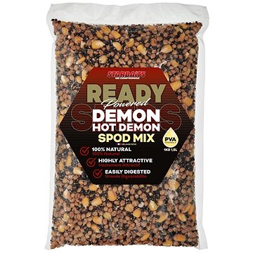 Starbaits Ready Seeds Hot Demon Spod Mix 1kg (3297830719845)