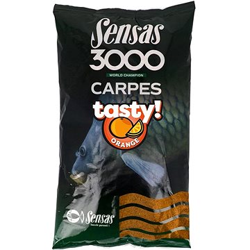 Sensas 3000 Carp Tasty Orange 1kg (3297830407124)