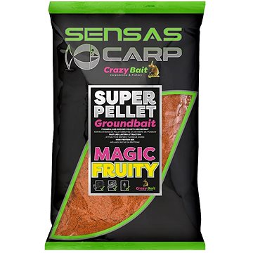 Sensas Super Pellet Groundbait Magic Fruity 1kg (3297830401917)