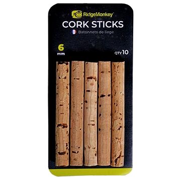 RidgeMonkey Combi Bait Drill Spare Cork Sticks 6mm (5056210620809)