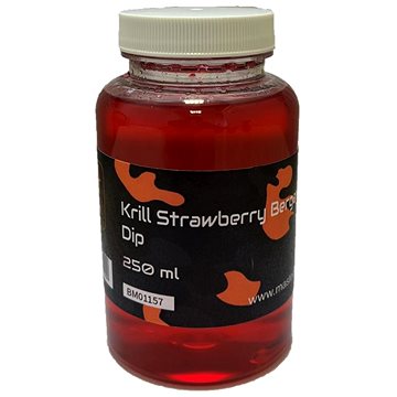 Mastodont Baits: Krill Strawberry Bergamot 250ml (8594187923129)