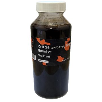 Mastodont Baits Booster Krill Strawberry Bergamot 500ml (8594187923112)