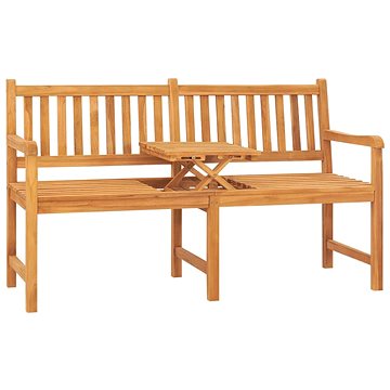 3místná zahradní lavice se stolkem 150 cm masivní teakové dřevo, 316631 (316631)