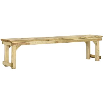 Zahradní lavice 180 cm impregnované borové dřevo, 318414 (318414)