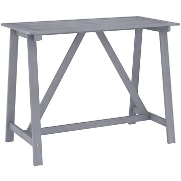 Zahradní barový stůl 140 × 70 × 104 cm masivní akáciové dřevo, 312414 (312414)