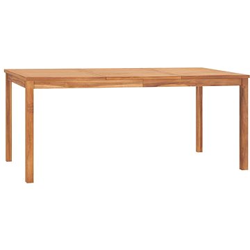 Zahradní jídelní stůl 180 × 90 × 77 cm masivní teakové dřevo, 315621 (315621)