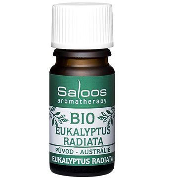 Saloos 100% BIO přírodní esenciální olej Eukalyptus radiata 5 ml (8594031322603)