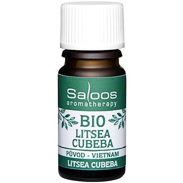 Saloos 100% Bio přírodní esenciální olej Litsea Cubeba 5 ml (8594031322894)