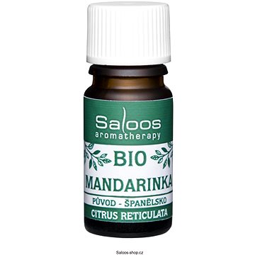 Saloos 100% BIO přírodní esenciální olej Mandarinka 5 ml (8594031322924)